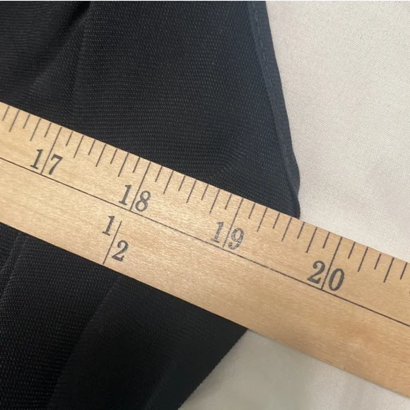 Topshop Black Sleeveless V Neck Crisscross Flowy Top Women Size 6 - Picture 7 of 9